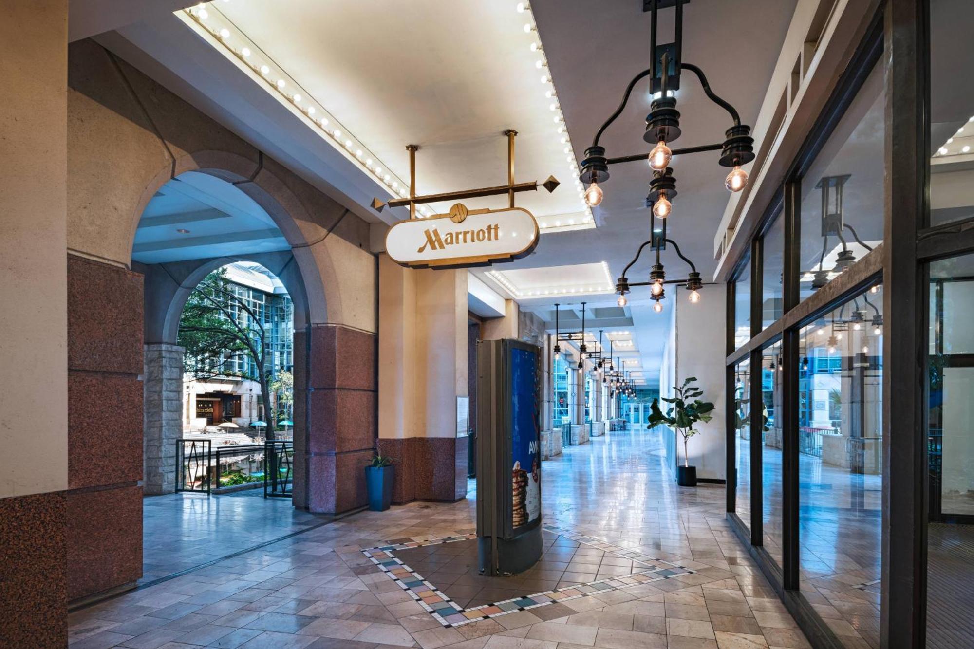 San Antonio Marriott Rivercenter On The River Walk Exterior foto